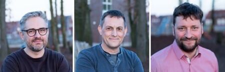 Der Vorstand des HFK Bramsche e. V.: Karsten Mühlmeier, Armin Scherer und Bodo Clausing (v.l.n.r.)